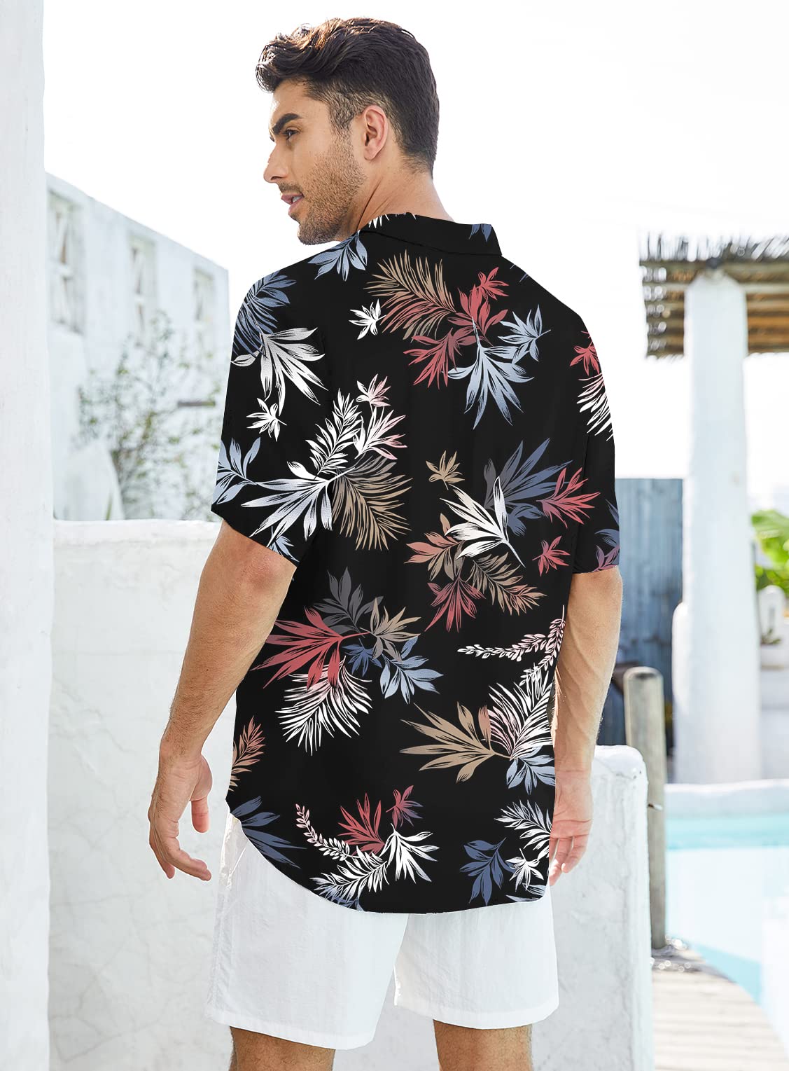 ANORGO Men's Hawaiian Shirts 01