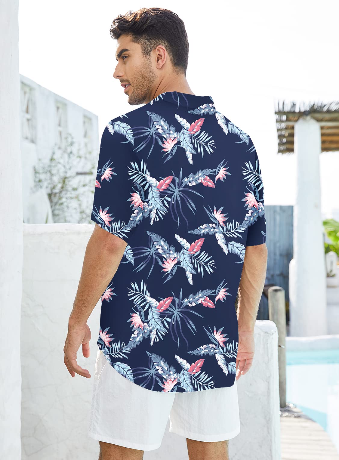 ANORGO Men's Hawaiian Shirts 01