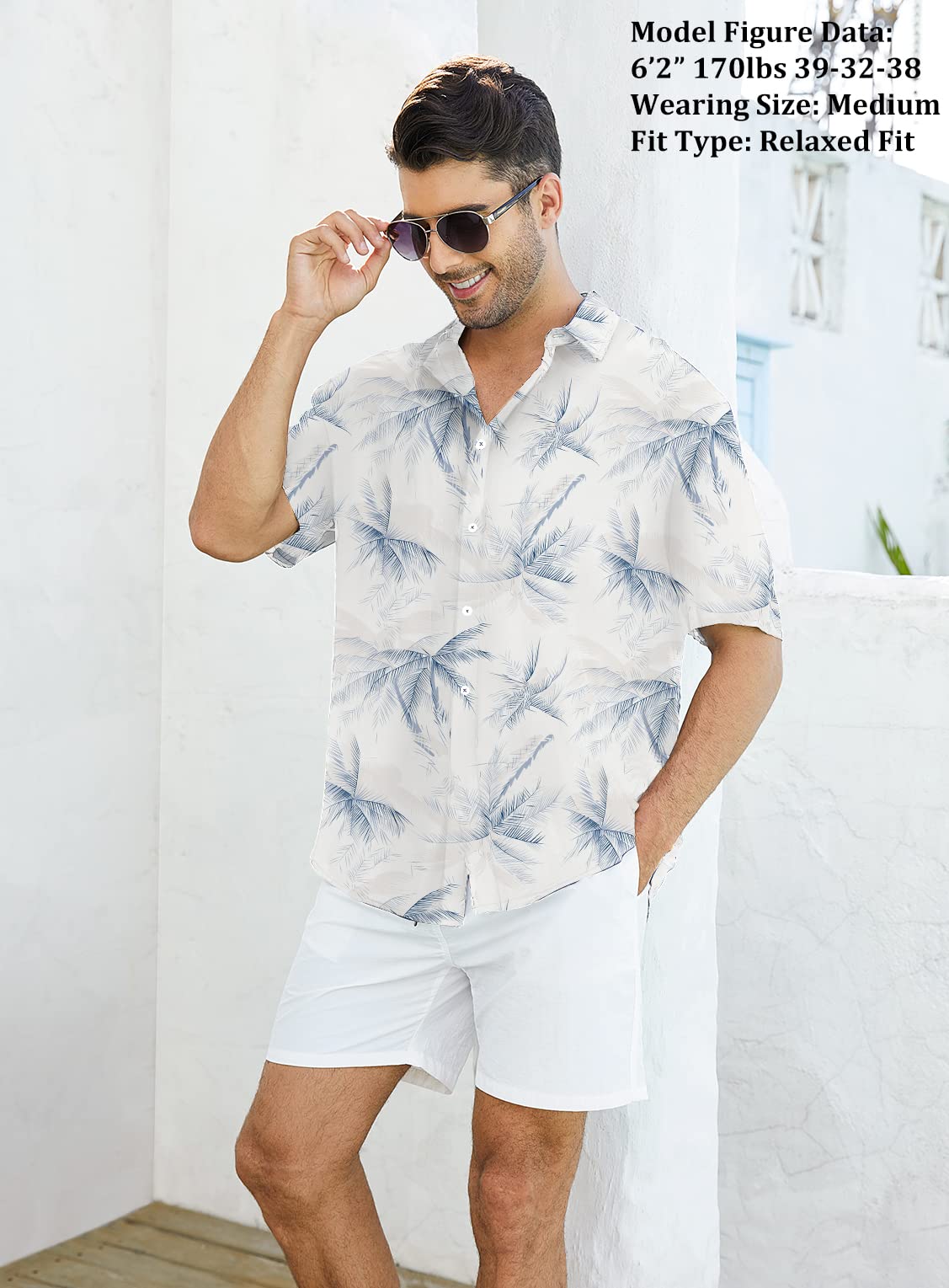ANORGO Men's Hawaiian Shirts 01