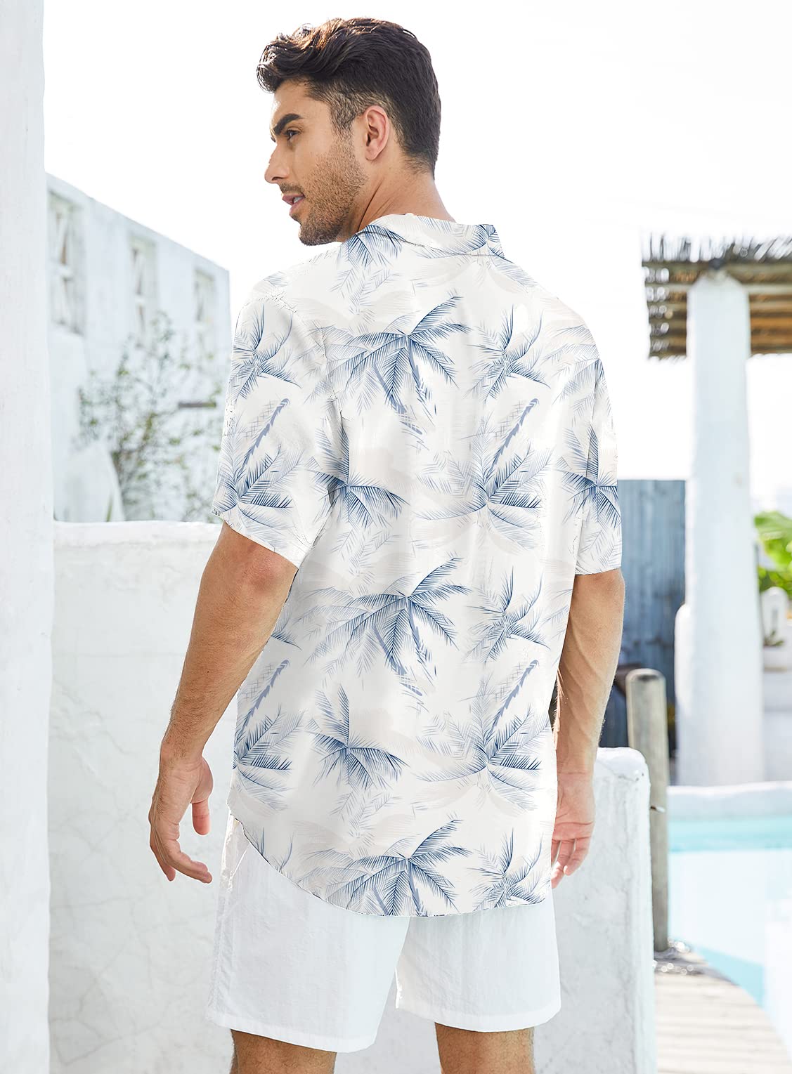 ANORGO Men's Hawaiian Shirts 01