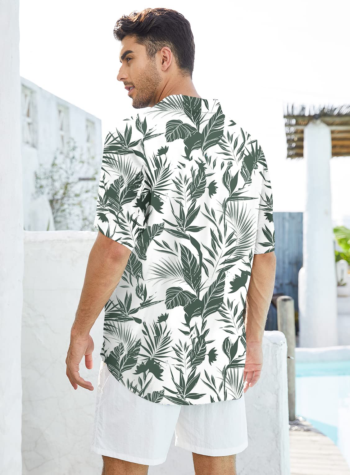 ANORGO Men's Hawaiian Shirts 01