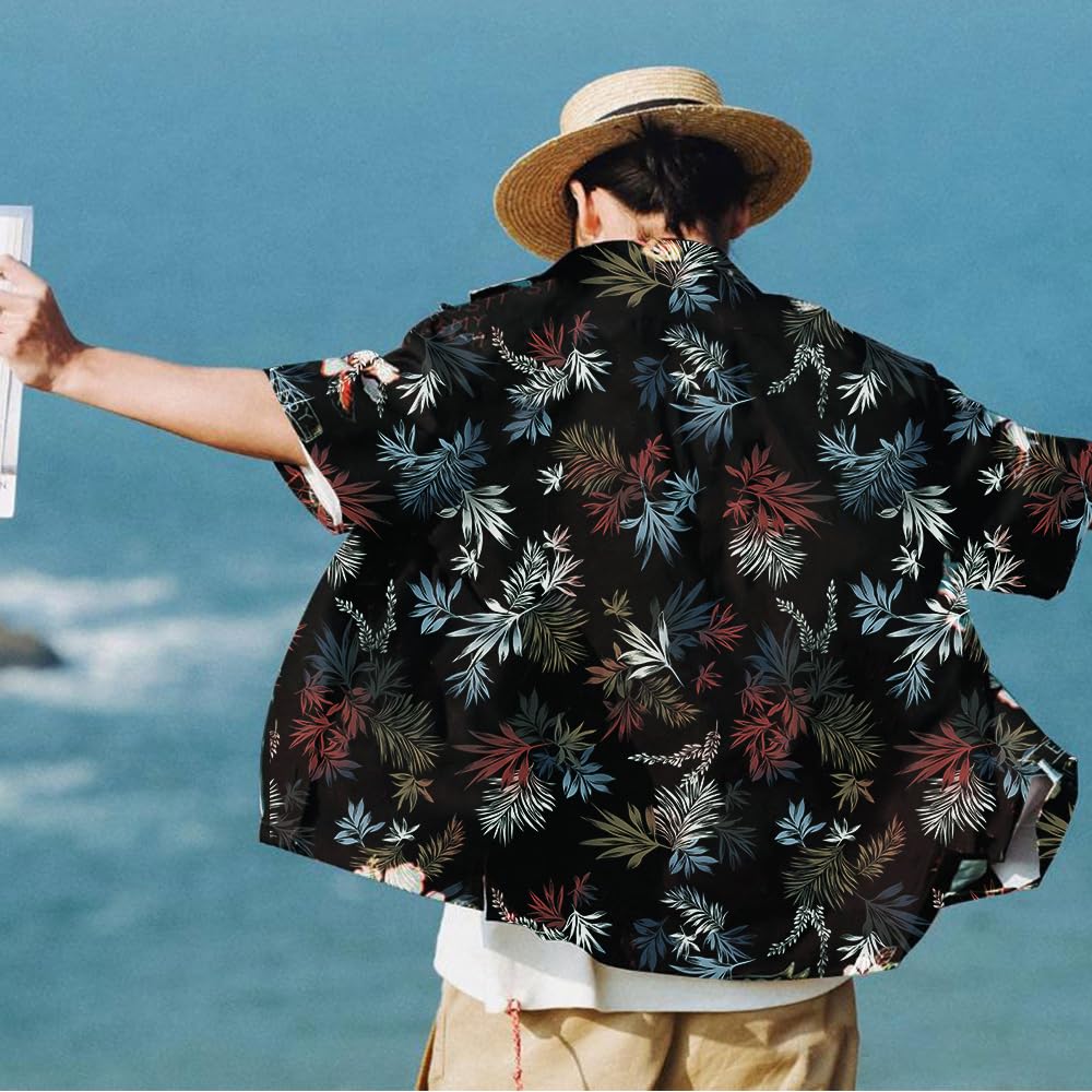 ANORGO Men's Hawaiian Shirts 01