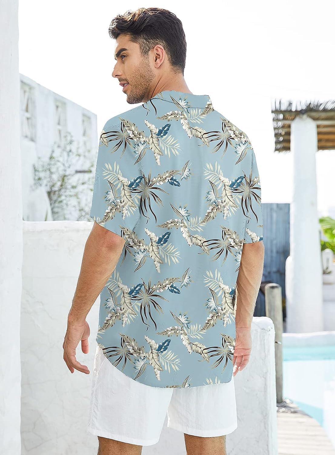 ANORGO Men's Hawaiian Shirts 01