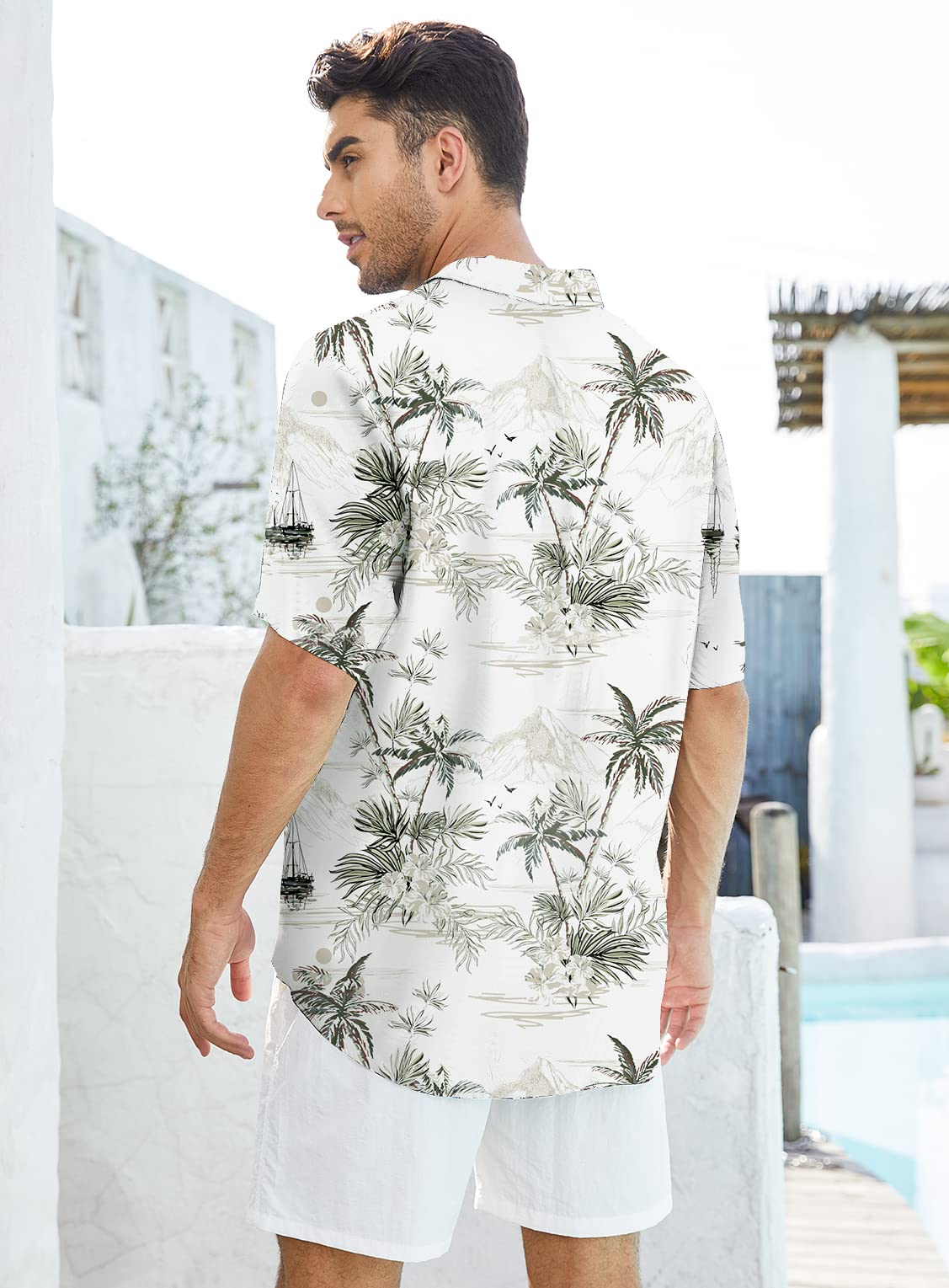 ANORGO Men's Hawaiian Shirts 01