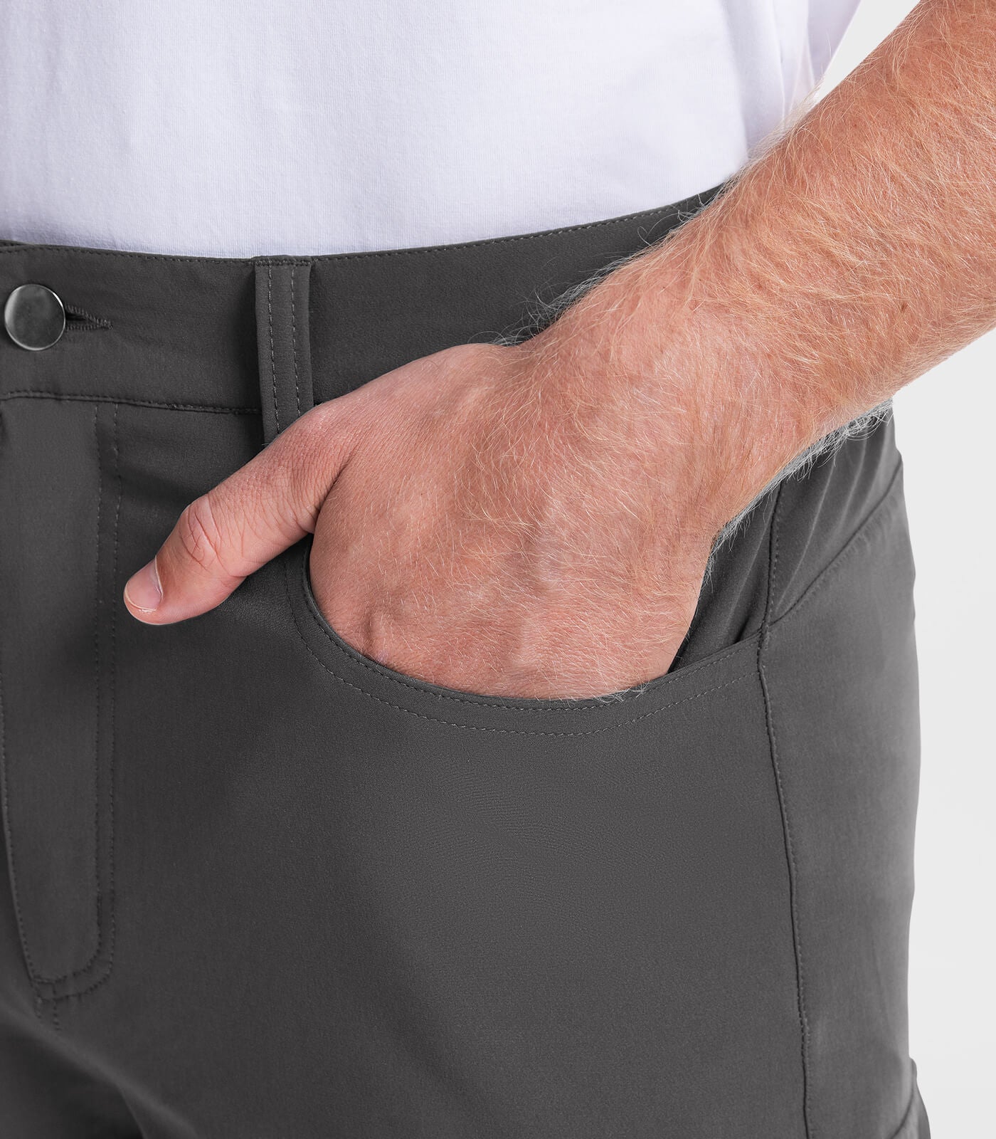 Men's Hiking Cargo Shorts with 7 Pockets Quick Dry Casual - TrailPioneer M025