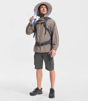 Men's Hiking Cargo Shorts with 7 Pockets Quick Dry Casual - TrailPioneer M025