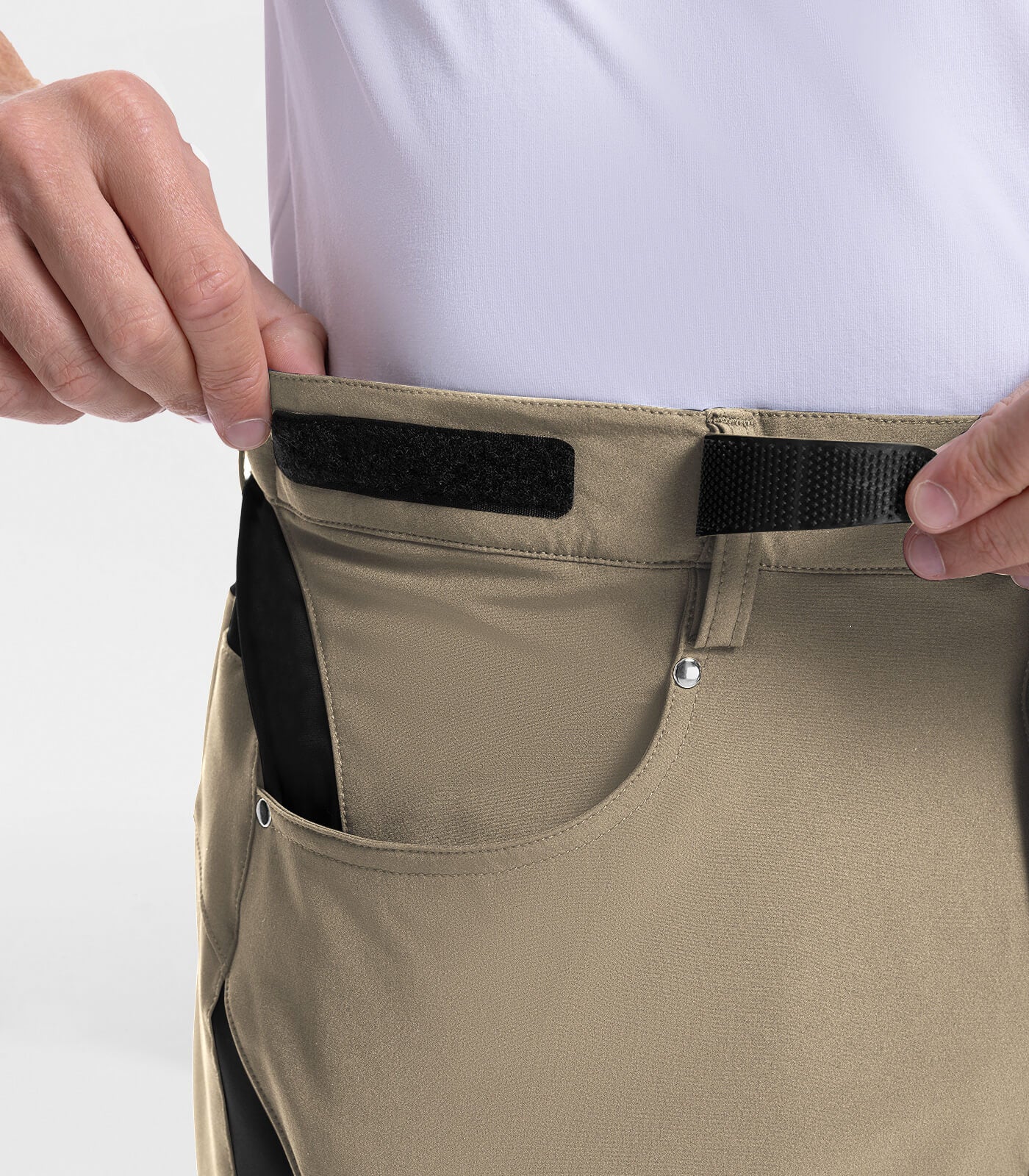 Men's Hiking Shorts Baggy Quick Dry - TrailPioneer M006