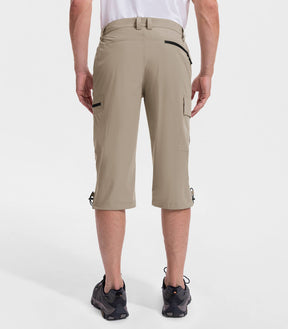 Bermuda cargo 3/4 pour hommes - Capris d'extérieur TrailPioneer M031