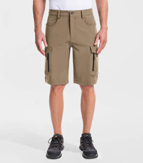 Men's Hiking Cargo Shorts with 7 Pockets Quick Dry Casual - TrailPioneer M025