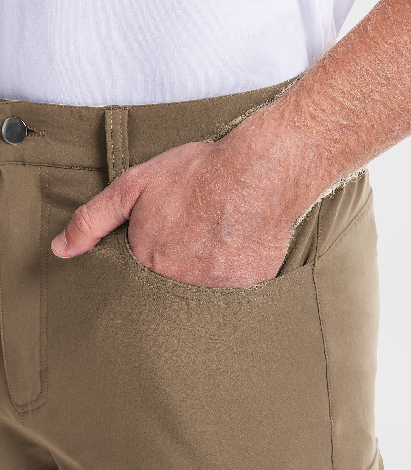 Men's Hiking Cargo Shorts with 7 Pockets Quick Dry Casual - TrailPioneer M025