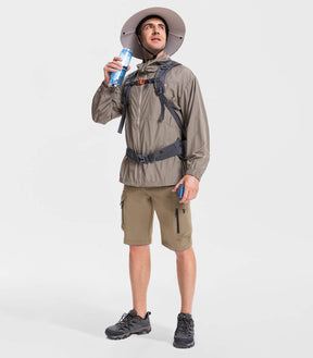 Men's Hiking Cargo Shorts with 7 Pockets Quick Dry Casual - TrailPioneer M025