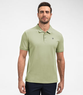 Men's Polo Shirts Short Sleeve Golf Hiking Work Polo Casual T Shirt