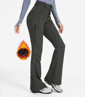 Pantaloni da sci da donna foderati in pile - SnowVenture W051