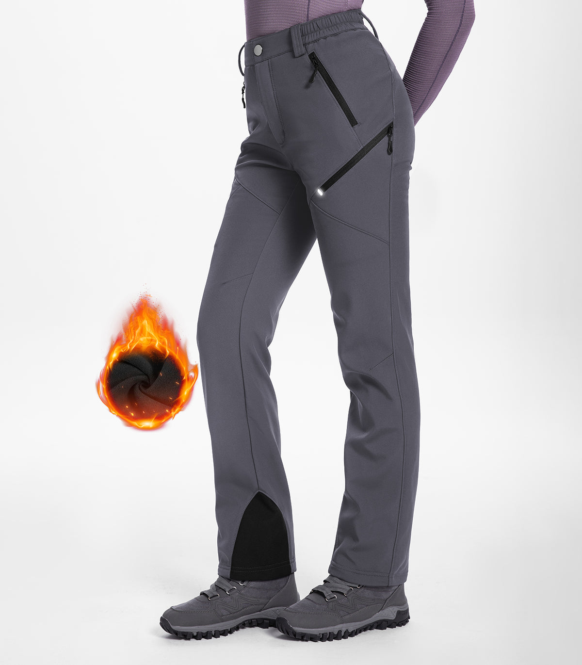 womens snow pants #Color_Grey