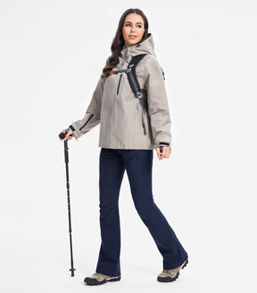 Pantaloni da sci da donna foderati in pile - SnowVenture W051