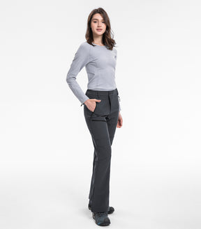Pantalones de senderismo acampanados para esquí de nieve para mujer - SnowVenture W021