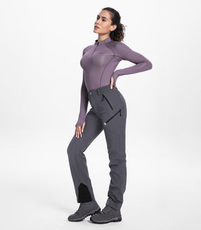 Pantalon de ski d'hiver pour femmes doublé en polaire - SnowVenture W053