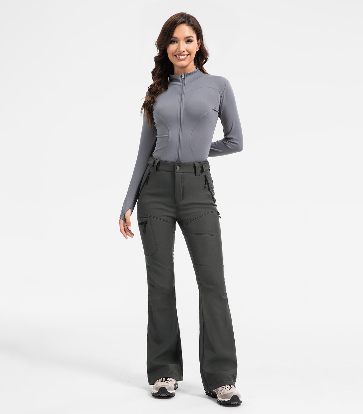 Damen Schneeski-Fleece-gefütterte Hose - SnowVenture W050
