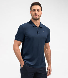 Men's Polo Shirts Short Sleeve Golf Hiking Work Polo Casual T Shirt