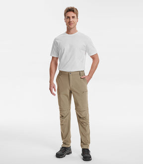 Men's Convertible Hiking Pants Quick Dry Cargo Pants - HikerFlex M015