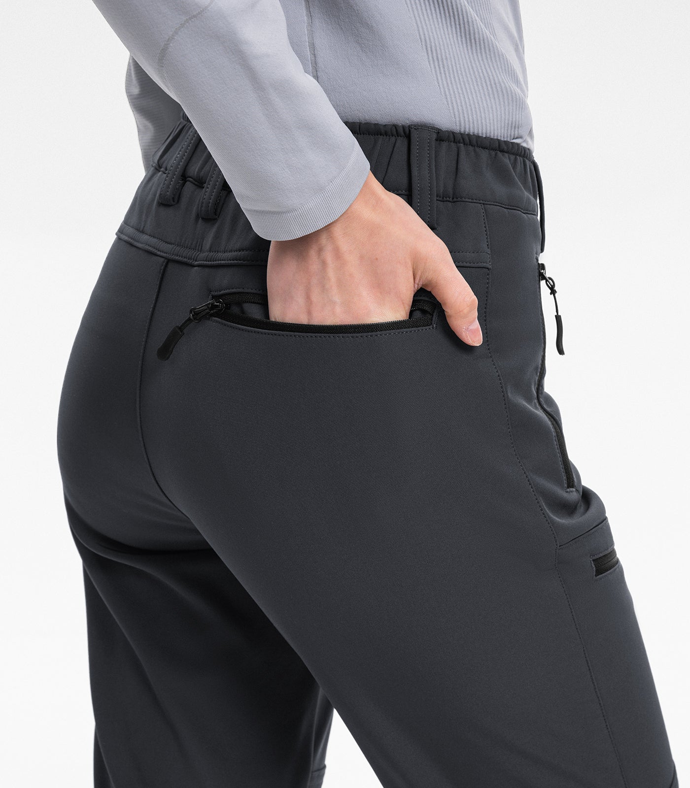 Pantalones de senderismo acampanados para esquí de nieve para mujer - SnowVenture W021