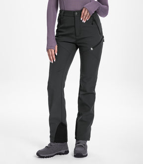 Pantalon de ski d'hiver pour femmes doublé en polaire - SnowVenture W053