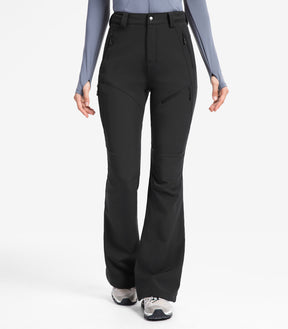 Pantaloni da sci da donna foderati in pile - SnowVenture W051