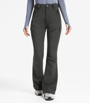 Pantaloni da sci da donna foderati in pile - SnowVenture W051