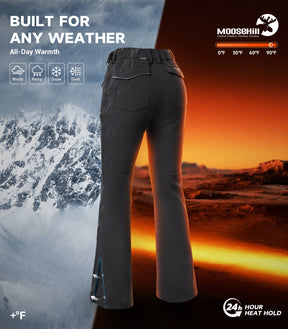 Damen Schneeski-Fleece-gefütterte Hose - SnowVenture W050