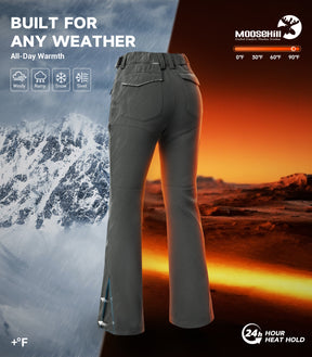 Damen Schneeski-Fleece-gefütterte Hose - SnowVenture W050
