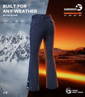 Damen Schneeski-Fleece-gefütterte Hose - SnowVenture W050