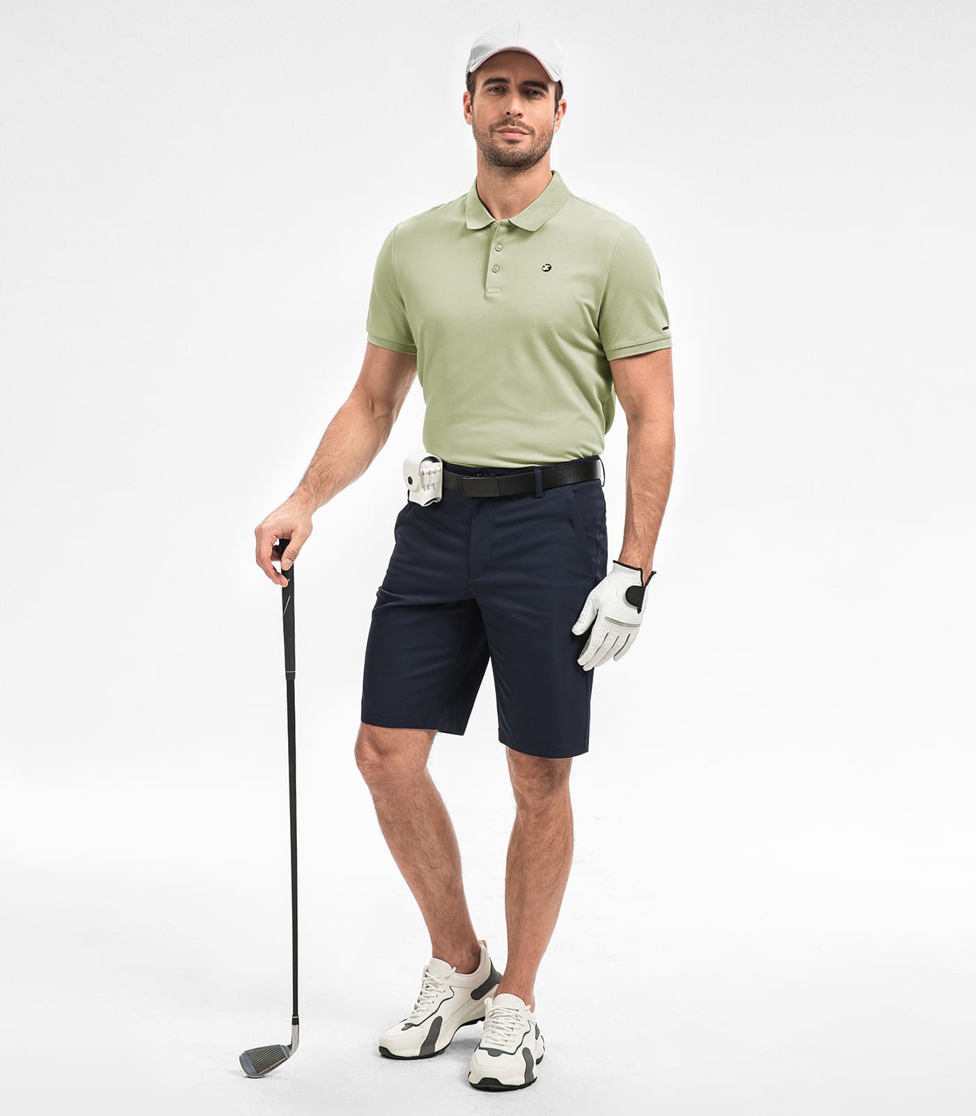 Men's Polo Shirts Short Sleeve Golf Hiking Work Polo Casual T Shirt