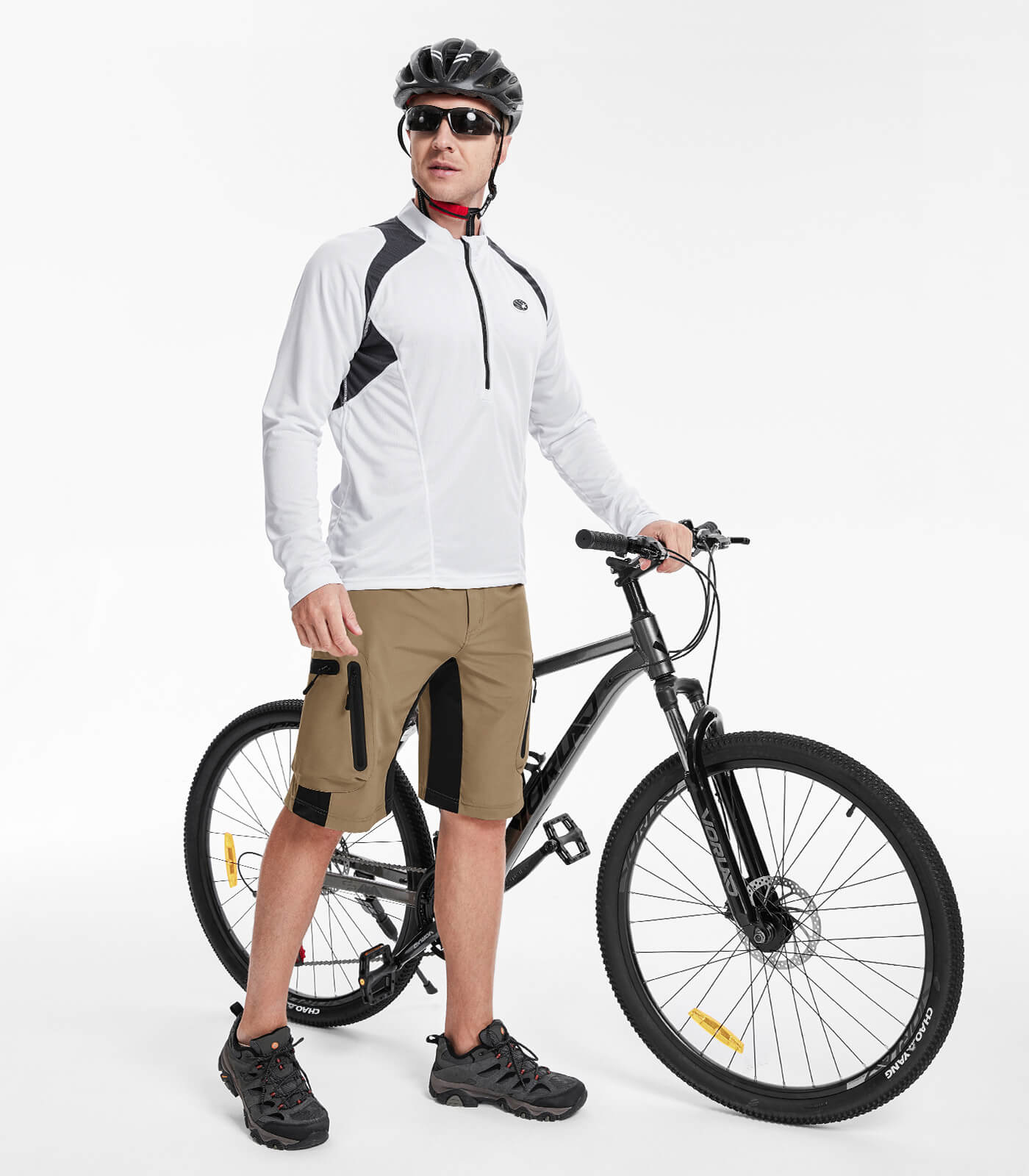 Shorts rembourrés pour vélo de montagne pour hommes - CycleAir M001