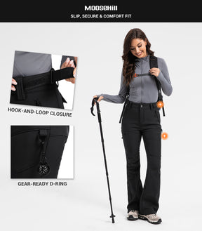 Damen Schneeski-Fleece-gefütterte Hose - SnowVenture W050