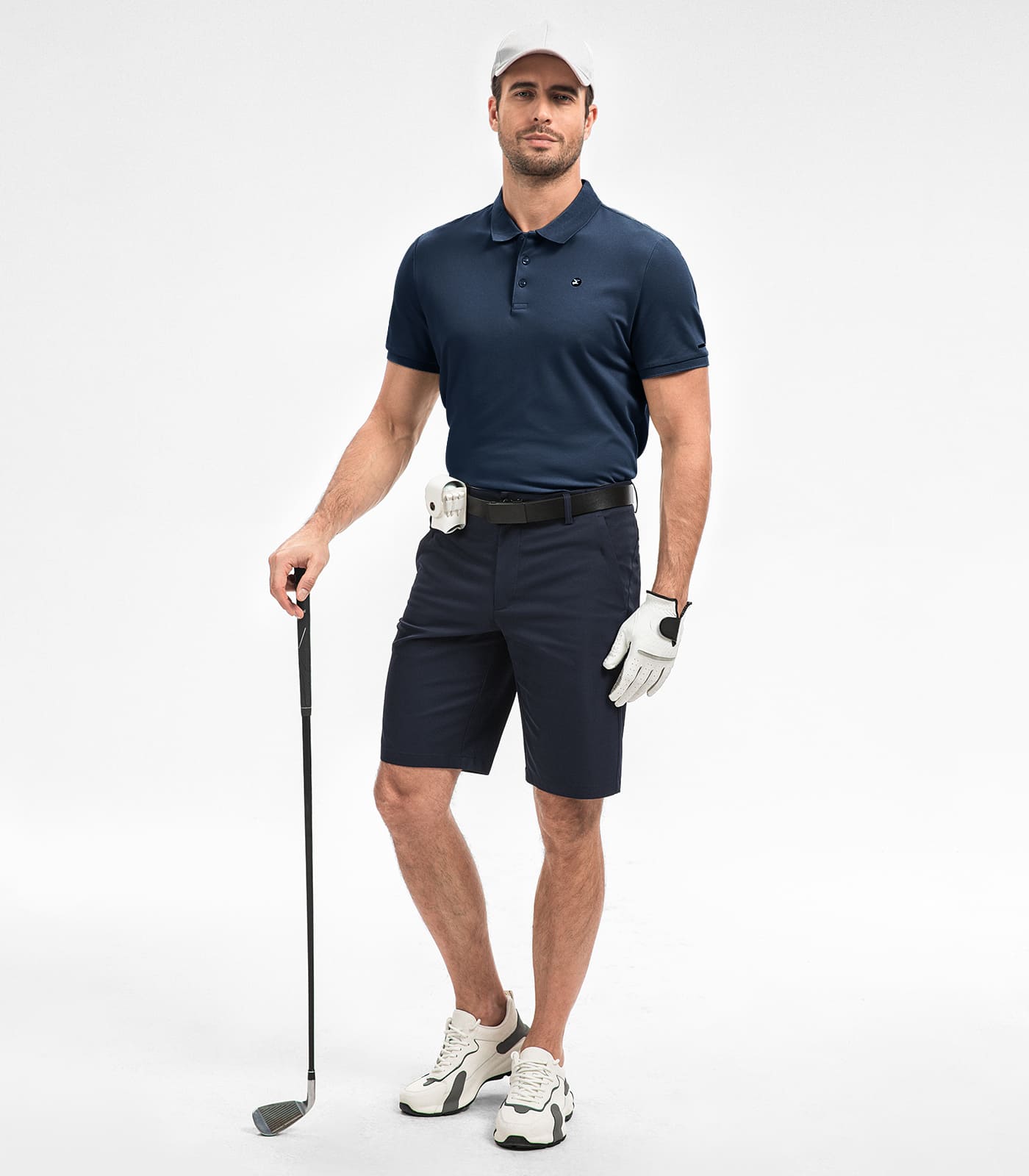 Men's Polo Shirts Short Sleeve Golf Hiking Work Polo Casual T Shirt