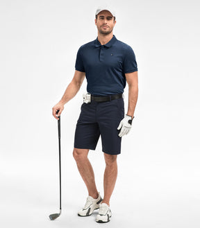 Men's Polo Shirts Short Sleeve Golf Hiking Work Polo Casual T Shirt