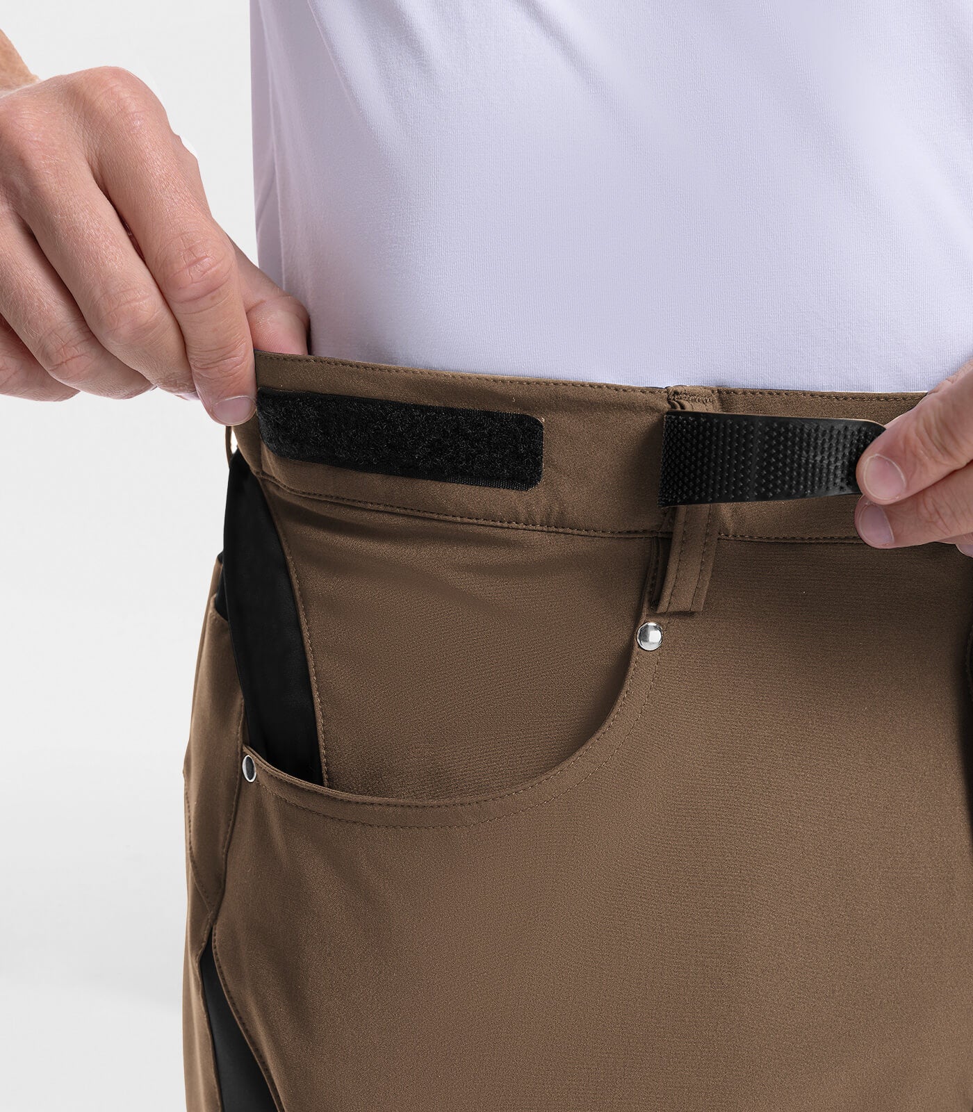 Men's Hiking Shorts Baggy Quick Dry - TrailPioneer M006