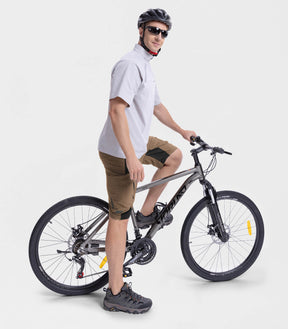 Herren Mountainbike-Shorts Baggy Schnell trocknend Leicht - CycleAir M006