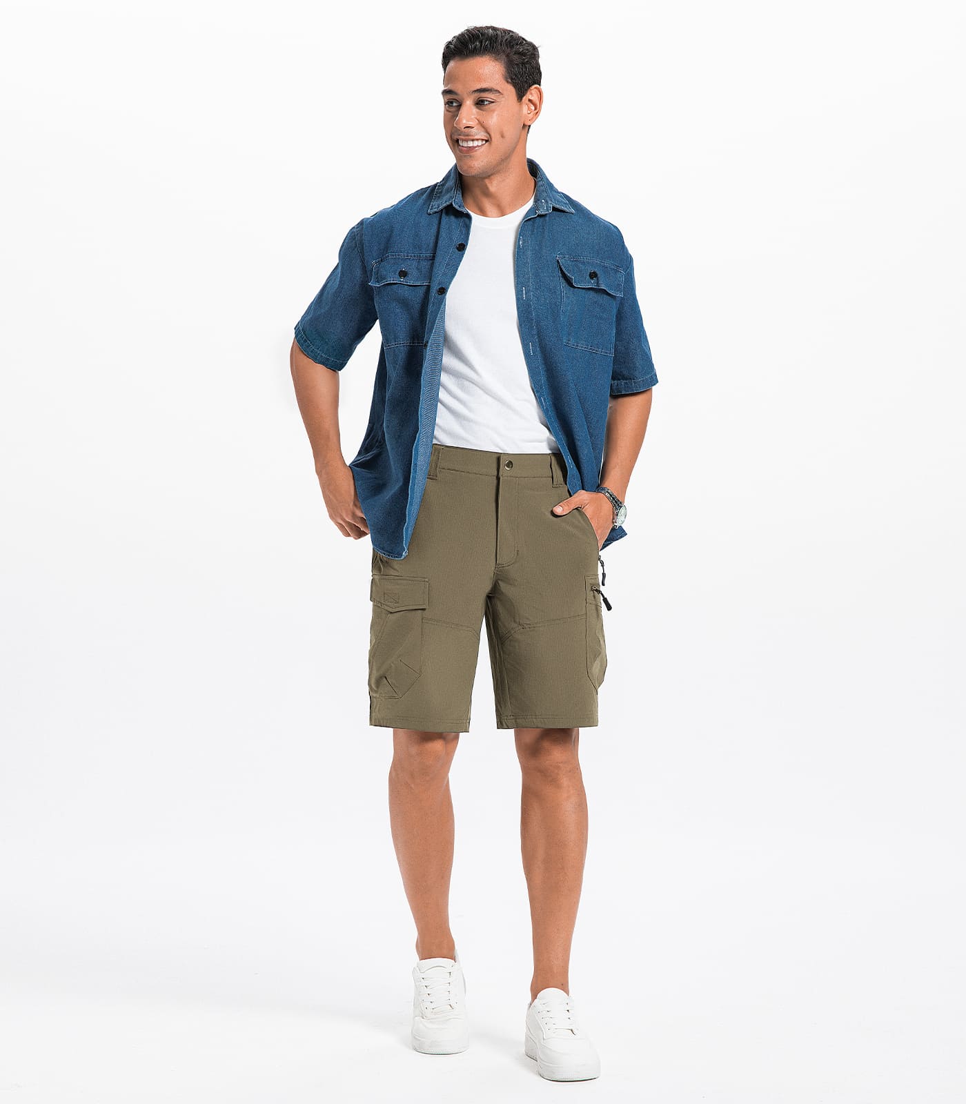Men's Cargo Hiking Shorts - TrailPioneer M062