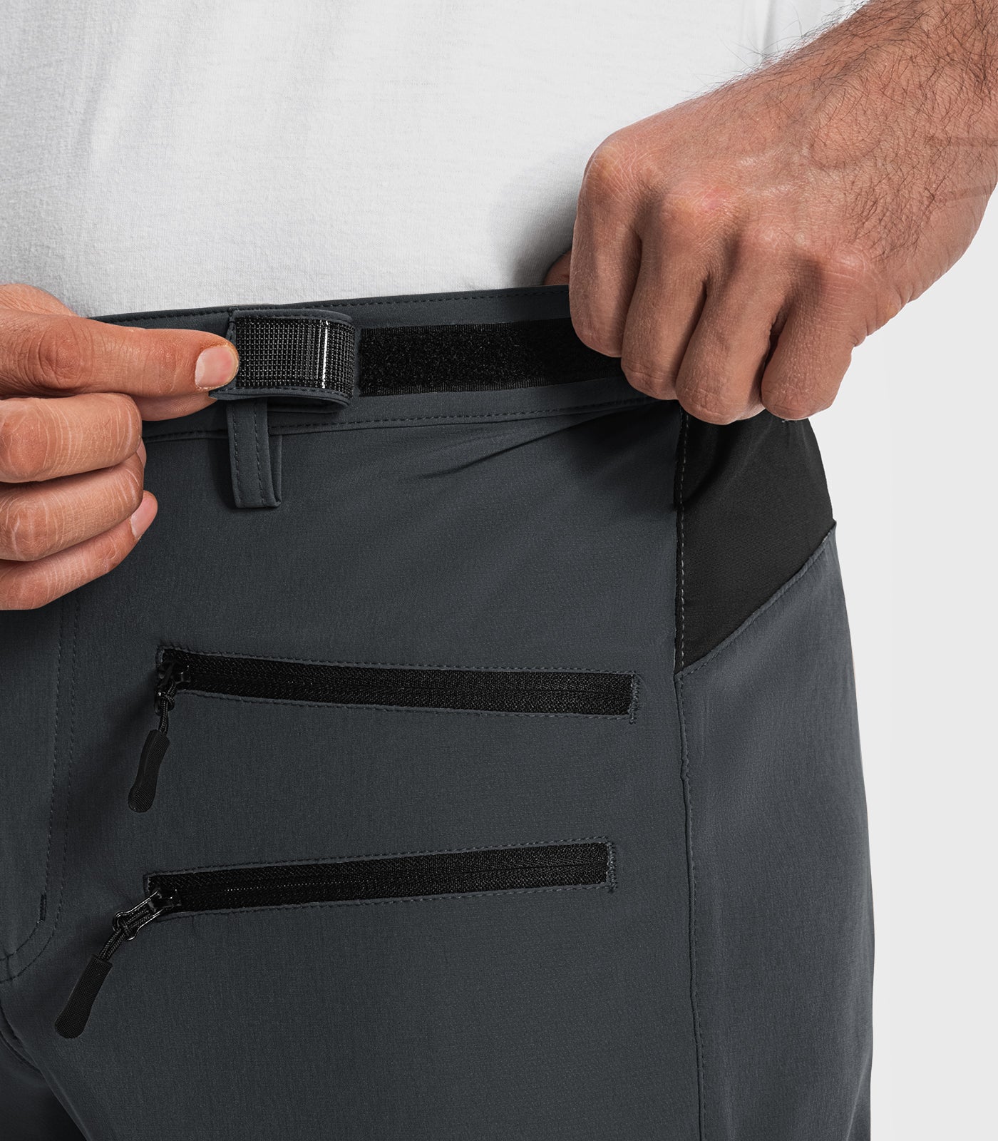 Shorts cargo de randonnée pour hommes à séchage rapide et légers - TrailPioneer M008