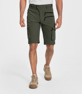 Shorts cargo de randonnée pour hommes à séchage rapide et légers - TrailPioneer M008