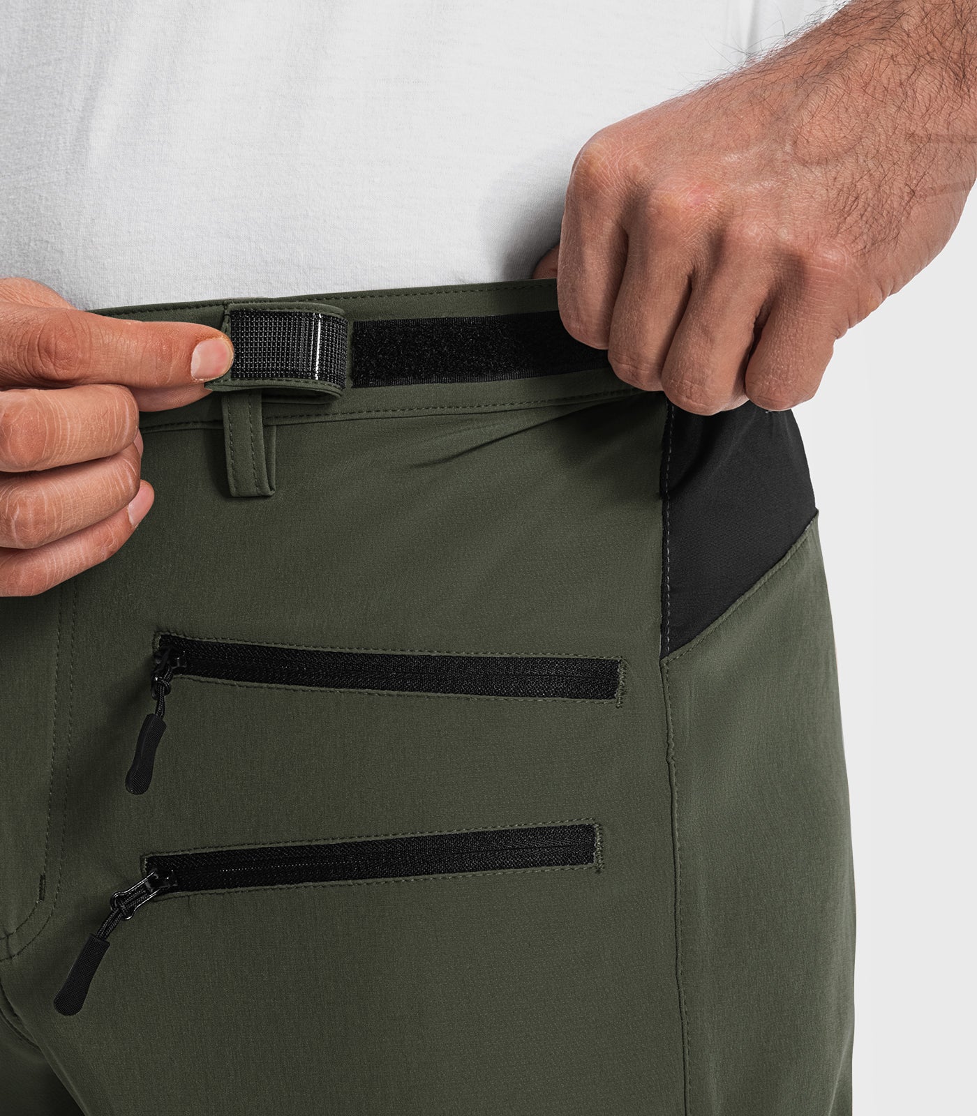 Shorts cargo de randonnée pour hommes à séchage rapide et légers - TrailPioneer M008