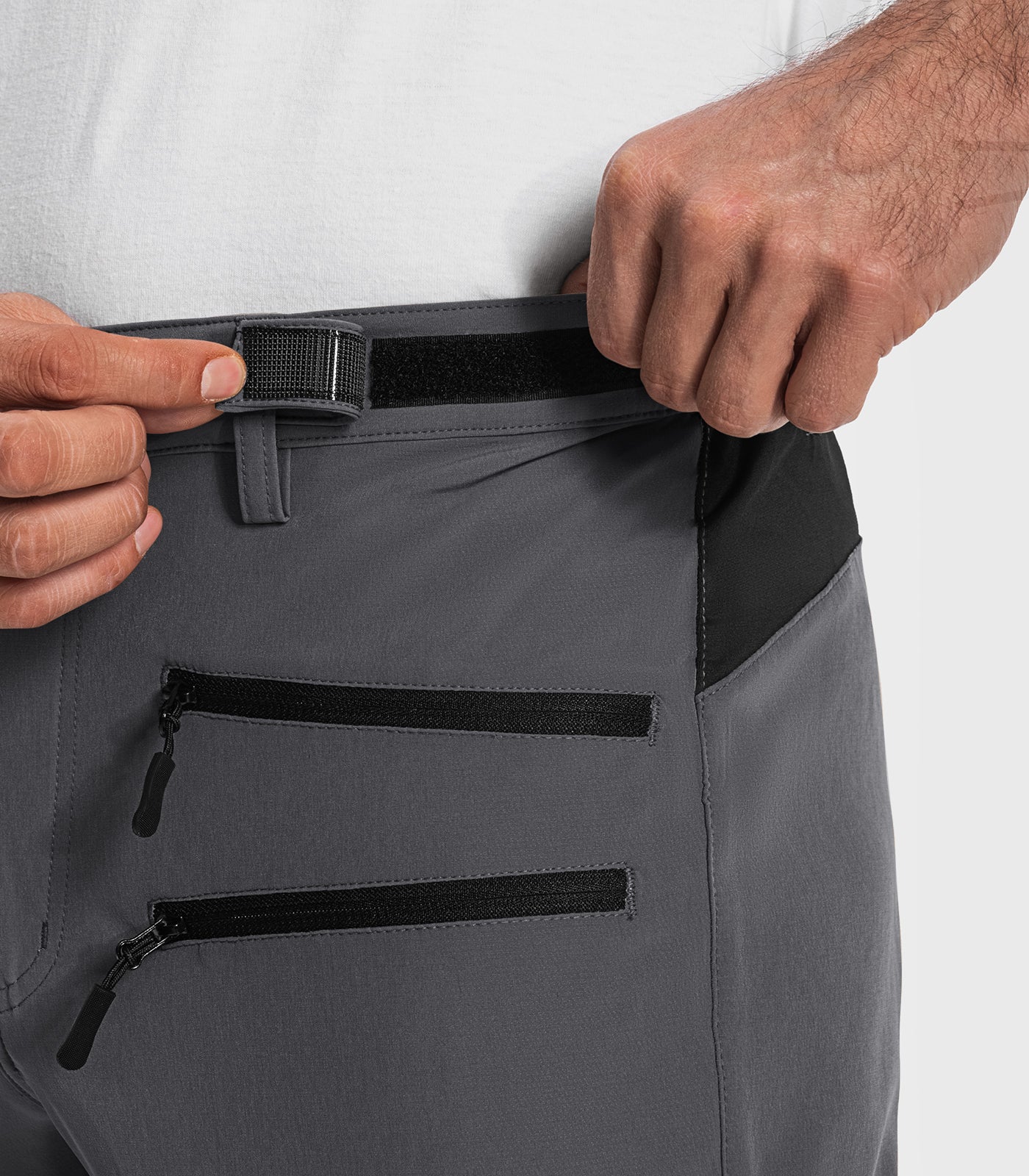 Shorts cargo de randonnée pour hommes à séchage rapide et légers - TrailPioneer M008