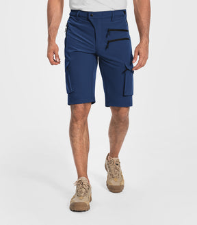 Shorts cargo de randonnée pour hommes à séchage rapide et légers - TrailPioneer M008
