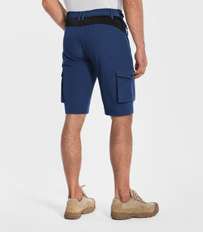 Shorts cargo de randonnée pour hommes à séchage rapide et légers - TrailPioneer M008