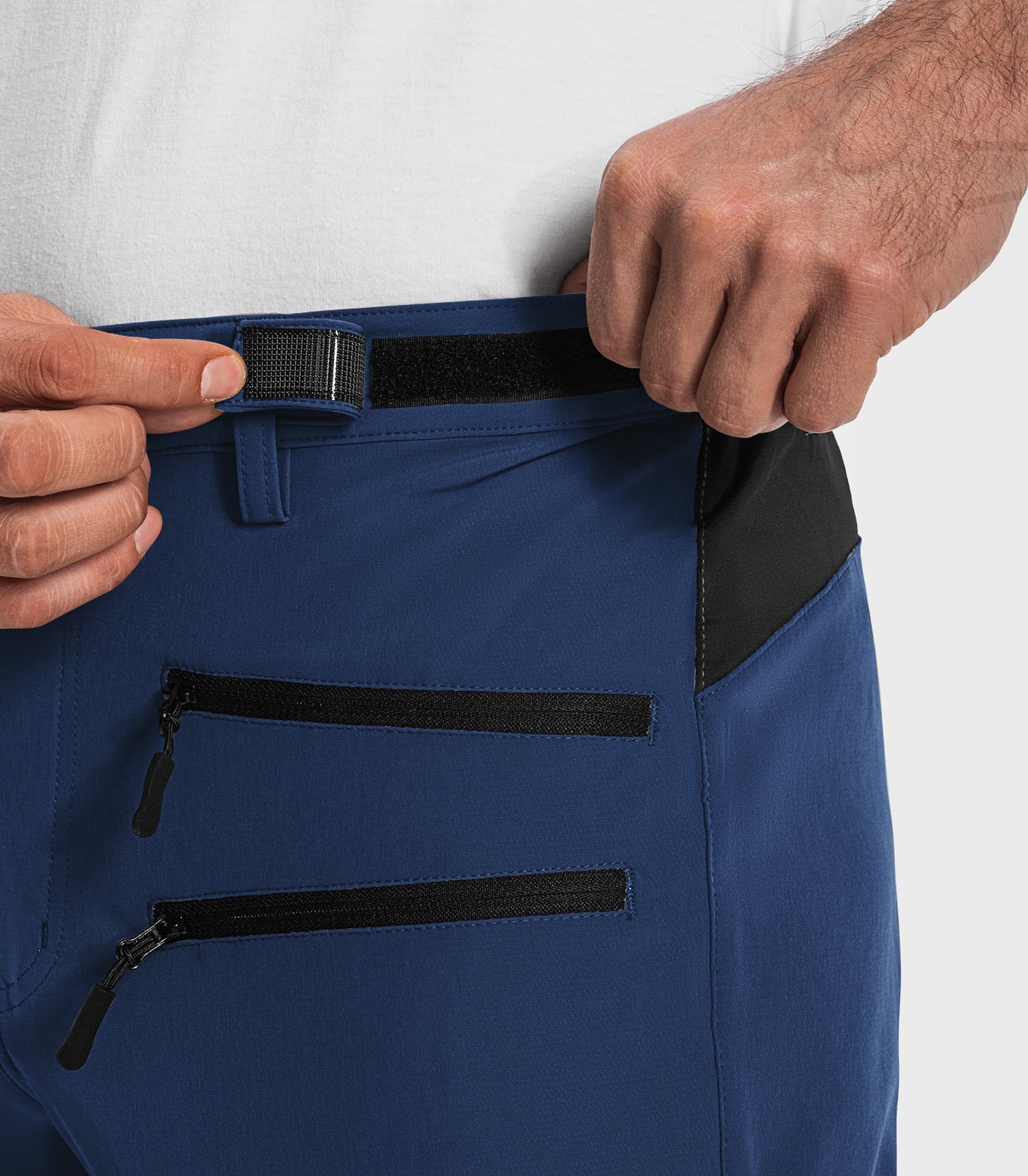 Shorts cargo de randonnée pour hommes à séchage rapide et légers - TrailPioneer M008