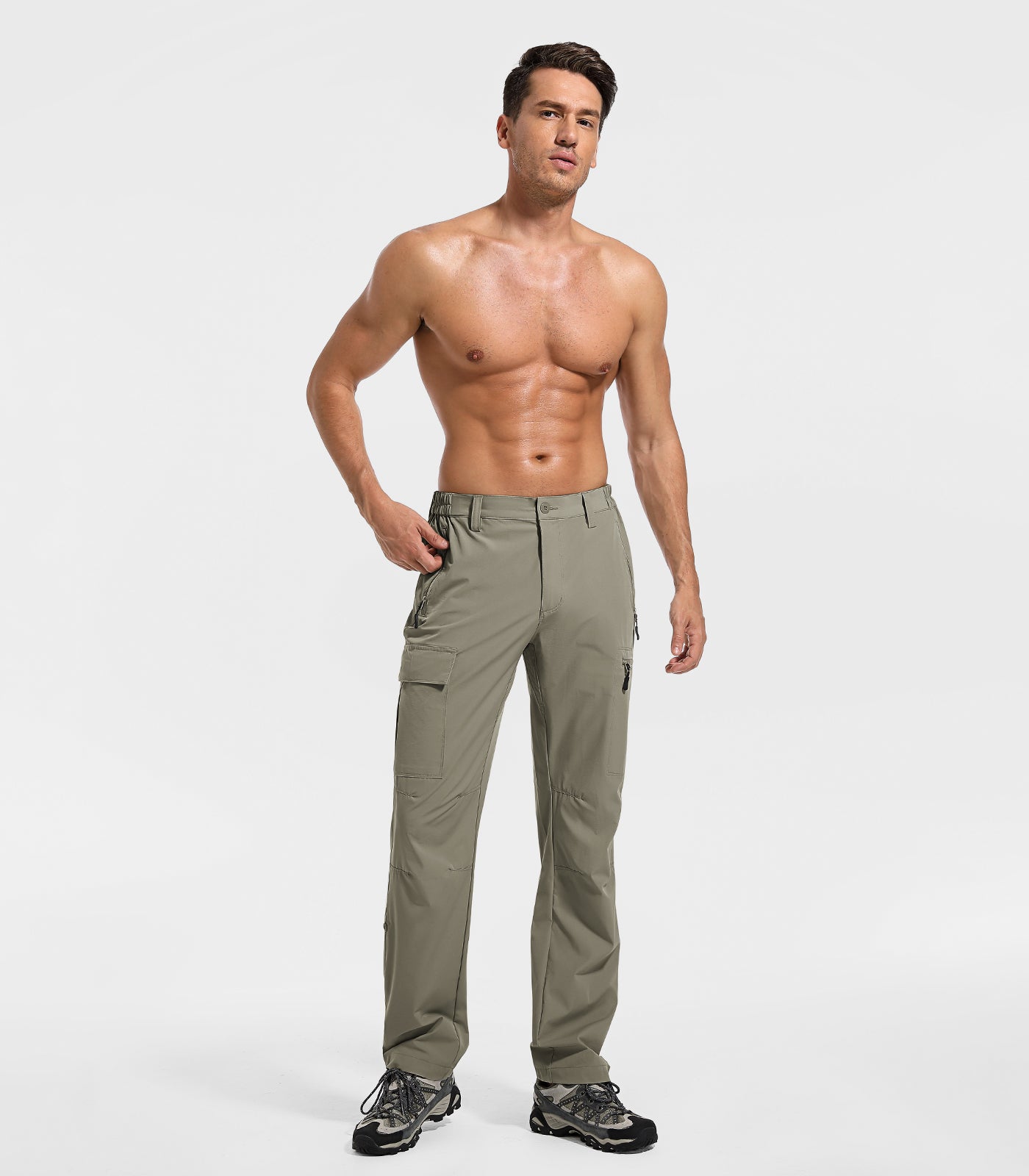 Herren Leichte Wasserdichte Wanderhose Schnell Trocknende Hose - HikerFlex M030