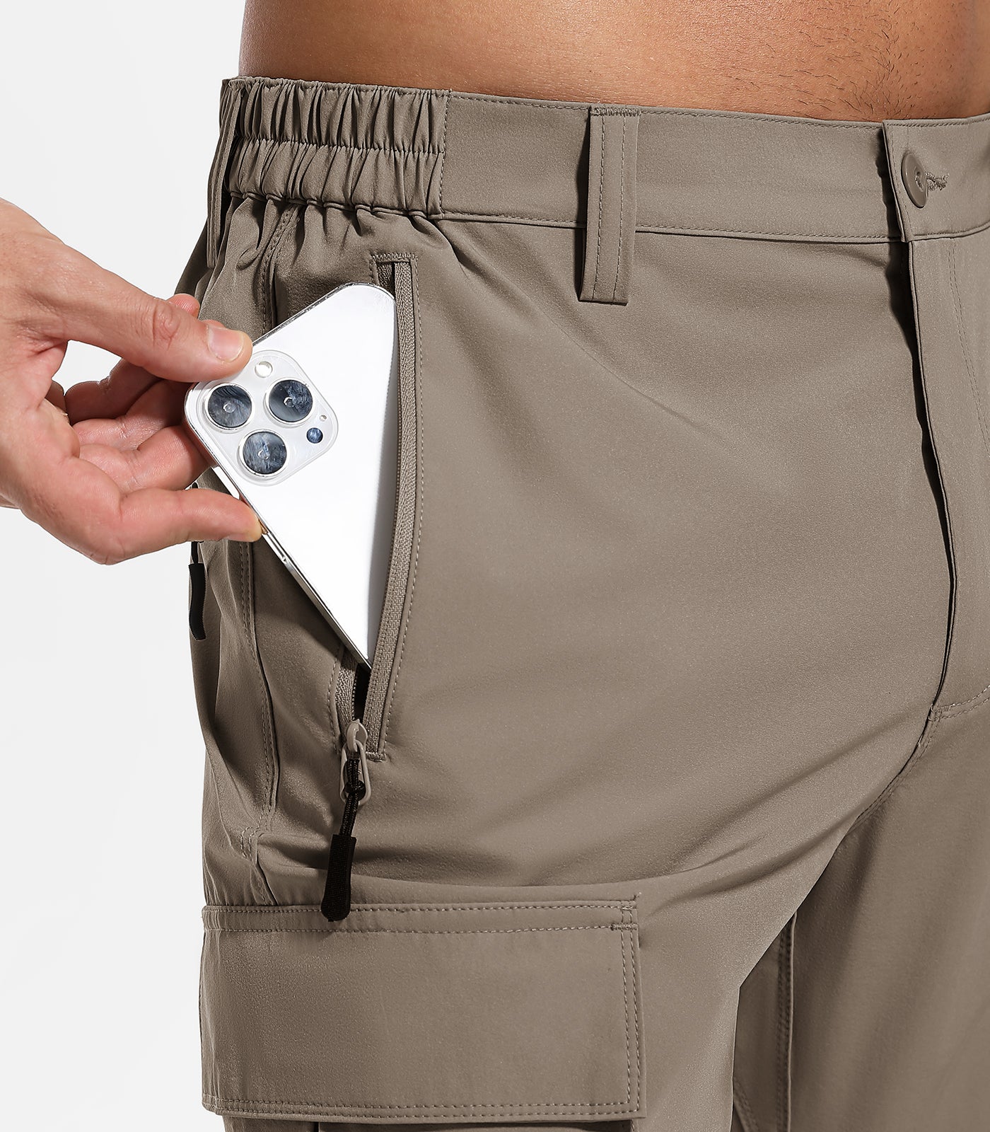 Herren Leichte Wasserdichte Wanderhose Schnell Trocknende Hose - HikerFlex M030