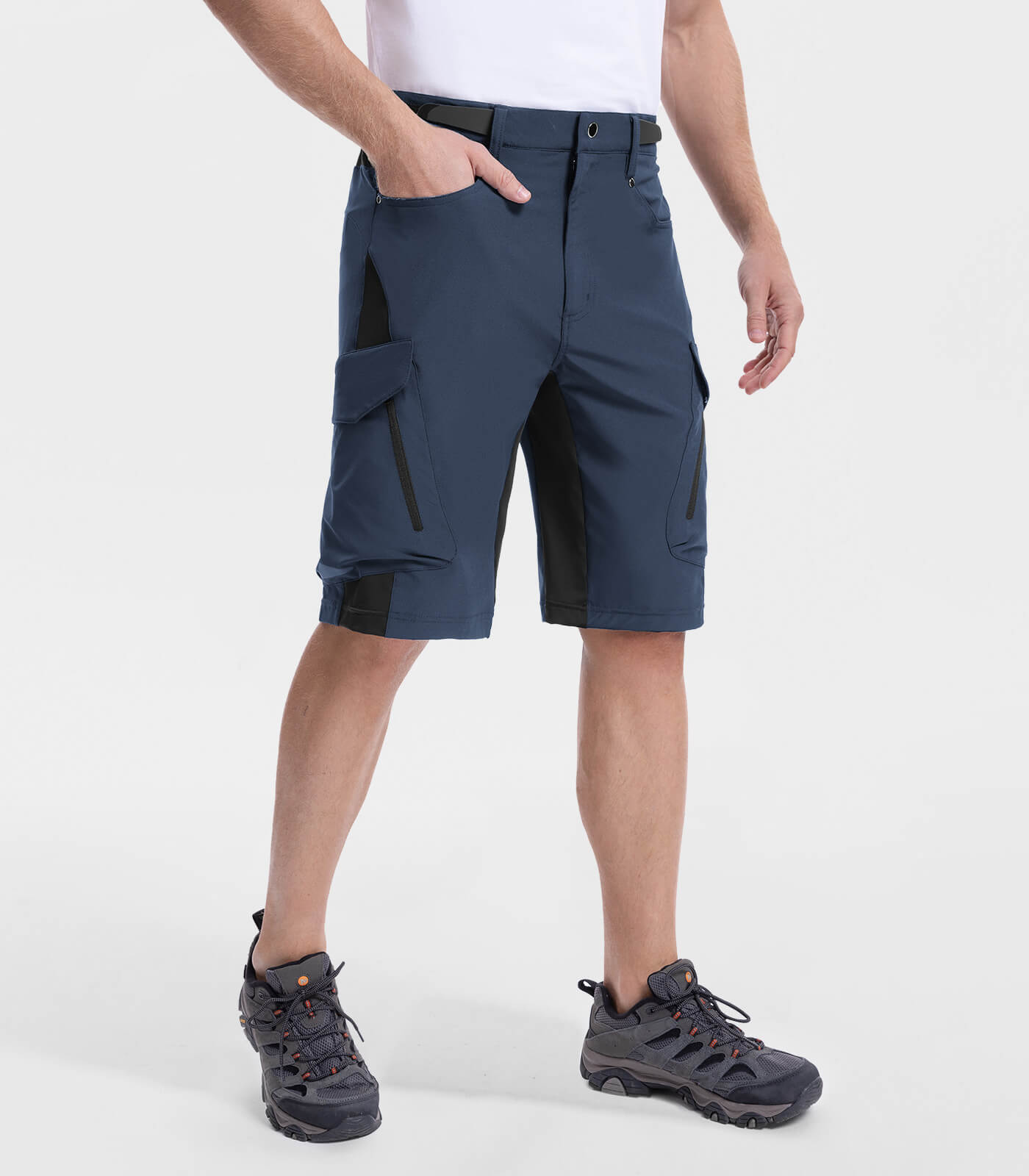 Men's Hiking Shorts Baggy Quick Dry - TrailPioneer M006