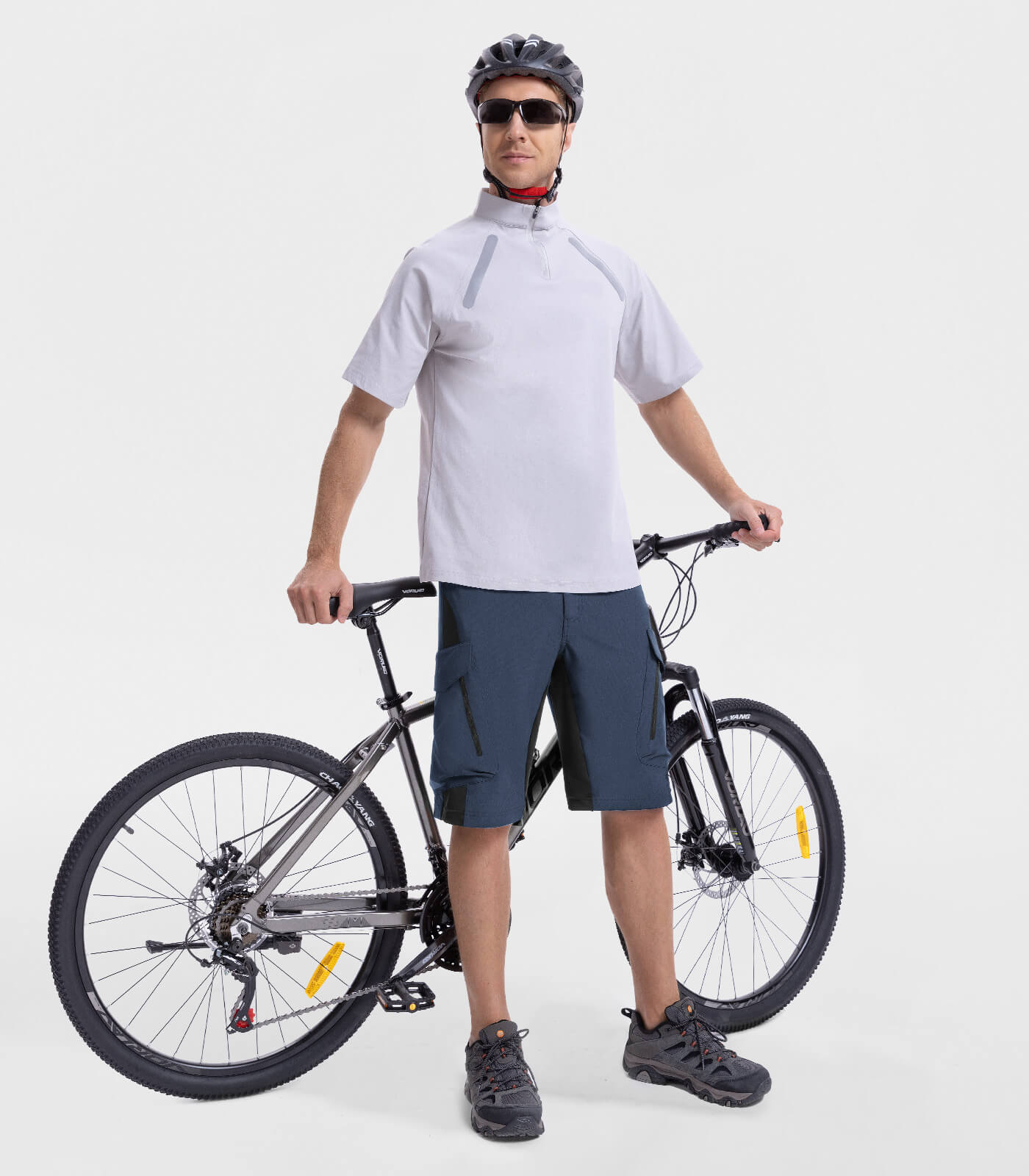 Herren Mountainbike-Shorts Baggy Schnell trocknend Leicht - CycleAir M006